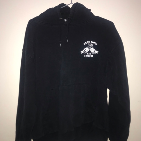 Sketchy Tank - good times bad friends hoodie - Picture 2 of 5